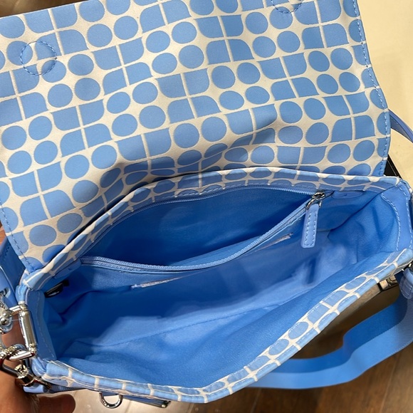 Kate Spade Noel Jacquard Convertible Crossbody Canvas XBody
Astral Blue
NWT - Picture 13 of 16
